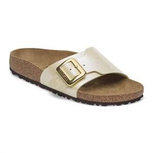 NEW BIRKENSTOCK women's catalina luxe sandal in graceful pearl